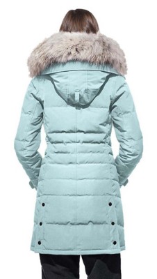 lorette parka white