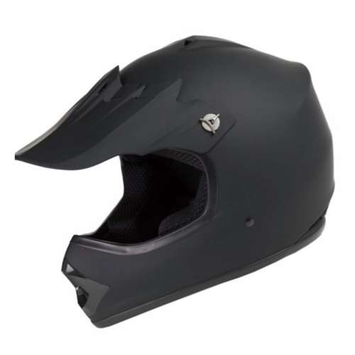 Raider GX3 Youth MX Matte Black Helmet