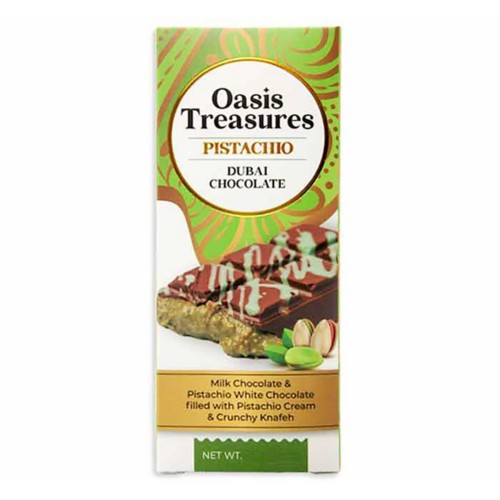 Oasis Treasures Dubai Chocolate Bar