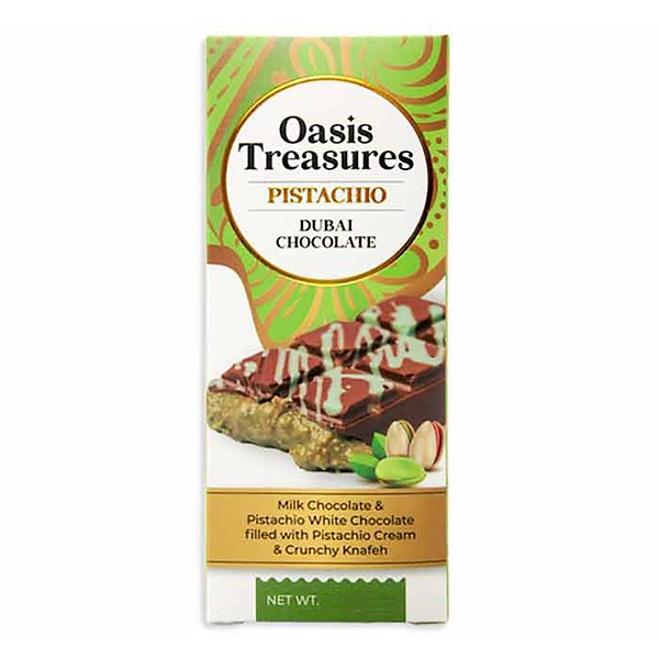 Oasis Treasures Dubai Chocolate Bar