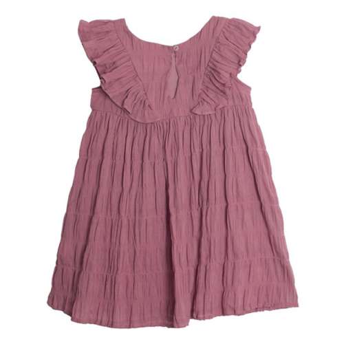 Toddler Girls' Mabel + Honey Berry Beautiful  Babydoll Dress