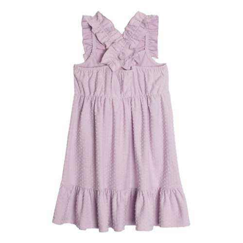 Girls' Mabel + Honey Flower Farm Square Neck Babydoll Dress