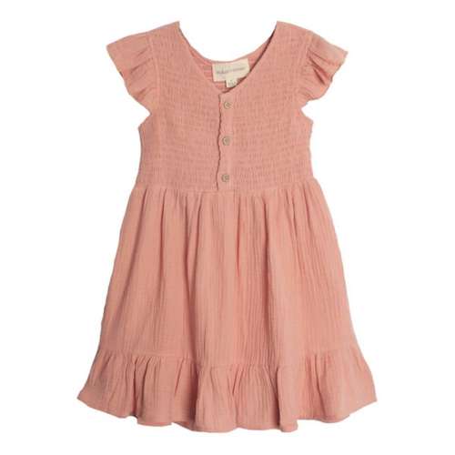 Toddler Girls' Stretch Flex Jeans Sweet Rasberry  Babydoll Dress