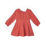 Toddler Girls' Mabel + Honey Amber Long Sleeve Babydoll Dress - Thumbnail 2 of 2
