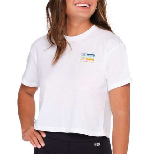 Pittsburgh Pirates DKNY Sport Women's Side Tie T-Shirt - White