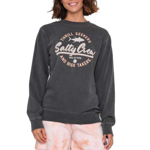 Women's Salty Crew Scripted Boyfriend Crewneck Sweatshirt