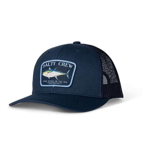 Salty Crew Big Blue Retro Trucker Hat – Fishing Station