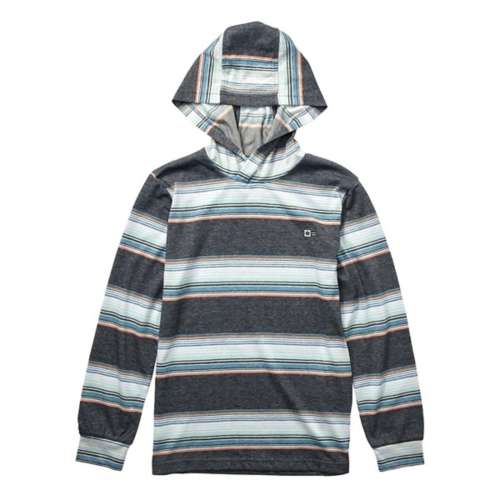 Boys' Salty Crew Puerto Tech Long Sleeve Hooded T-Shirt