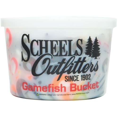Scheels Outfitters Gamefish Bait Bucket 275 pc