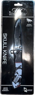 Masters Collection Spring Assisted Skull Knife