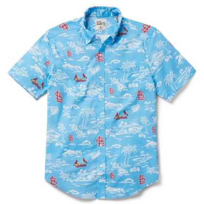 Men's Reyn Spooner Red Kansas City Chiefs Kekai Button-Up Shirt