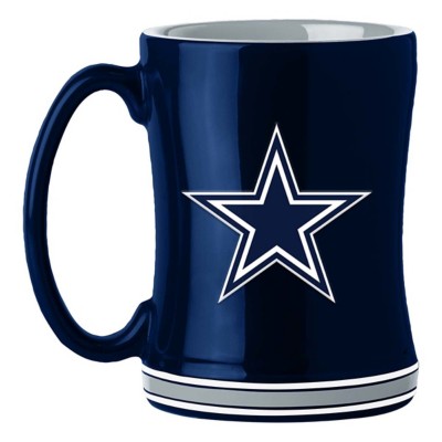 Logo Brands Dallas Cowboys 14oz. Sculpted Relief Mug