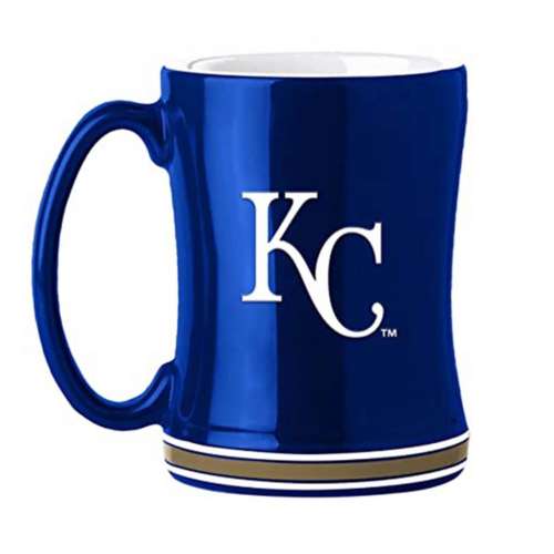 Logo Brands Kansas City Royals Sculpted Relief Coffee Mug
