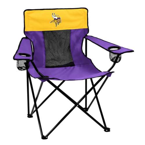 Logo Brands Minnesota Vikings Round Folding Table & Elite Chair, Best  Price and Reviews