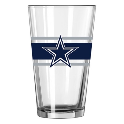 Logo Brands Dallas Cowboys 16oz. Stripe Pint Glass