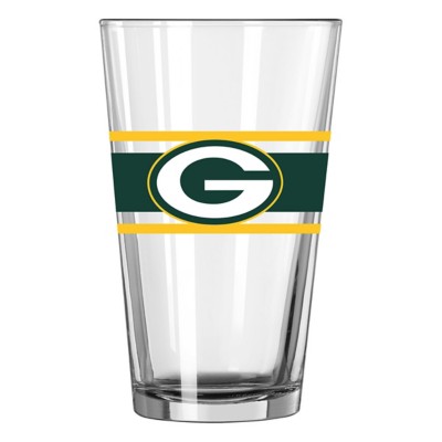 Logo Brands Green Bay Packers 16oz. Stripe Pint Glass