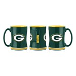Logo Brands Green Bay Packers 14oz. Relief Mug - Thumbnail 1 of 2