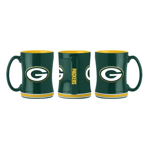 Logo Brands Green Bay Packers 14oz. Relief Mug - Primary Image
