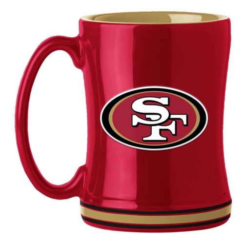 Logo Brands San Francisco 49ers 14oz Sculpted Relief Mug