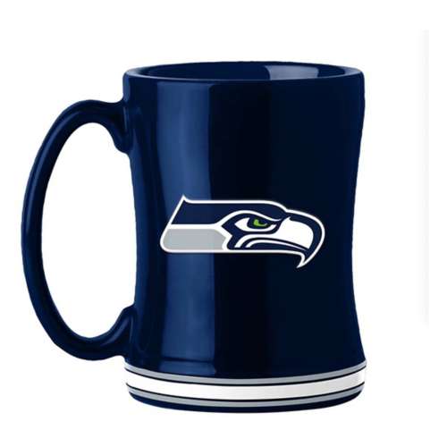 Logo Brands Seattle Seahawks Sculpted Relief Mug