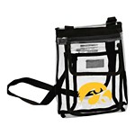 Logo Brands Iowa Hawkeyes Gameday Clear Crossbody Bag - Thumbnail 1 of 2
