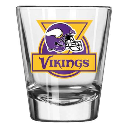 Logo Brands Minnesota Vikings Retro 2oz. Gameday Shot Glass