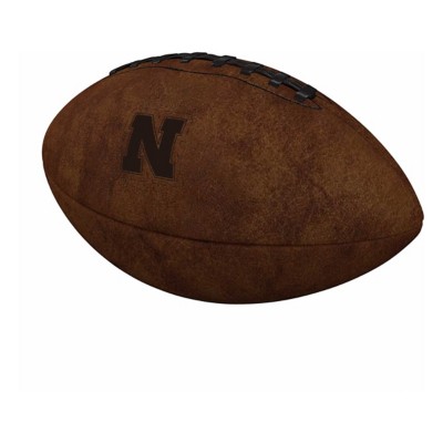 Logo Brands Nebraska Cornhuskers Mini Leather Football