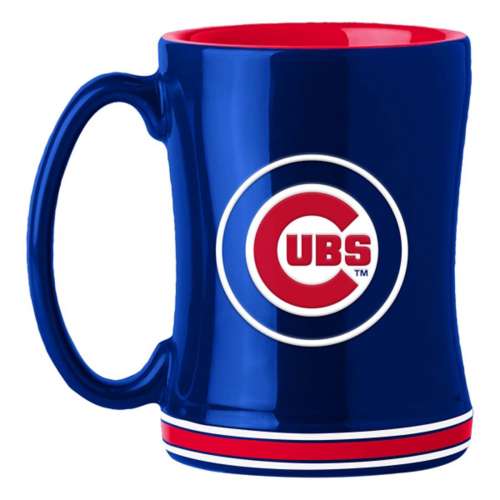 Logo Brands Chicago Cubs 14oz. Sculpted Relief Mug