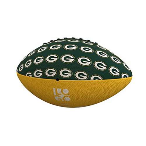 Logo Brands Green Bay Packers Mini Leather Football