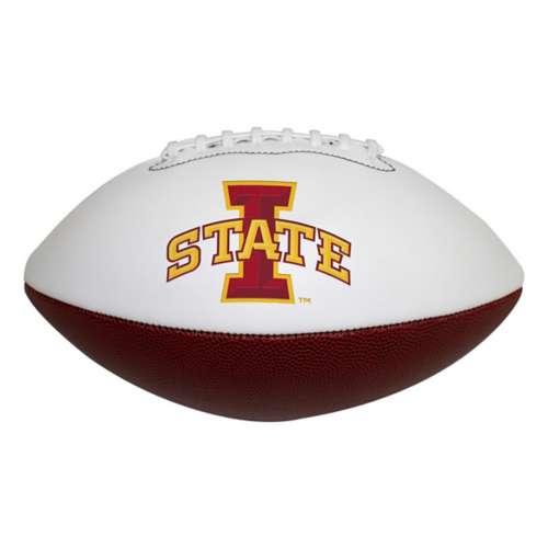 Logo Brands Iowa State Cyclones Official Size Autograph Football