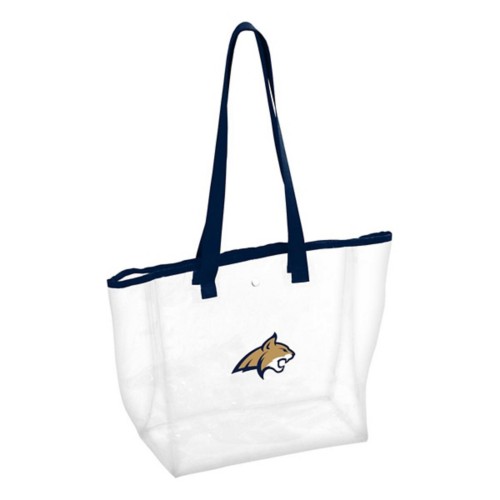Logo Brands Montana State Bobcats Clear Stadium Tote Bag - Primary Image
