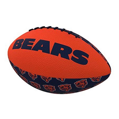 Logo Brands Chicago Bears Mini Rubber Football