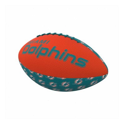 Logo Brands Miami Dolphins Mini Rubber Football