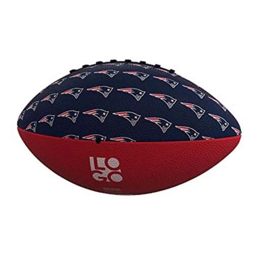 Logo Brands New England Patriots Mini Rubber Football