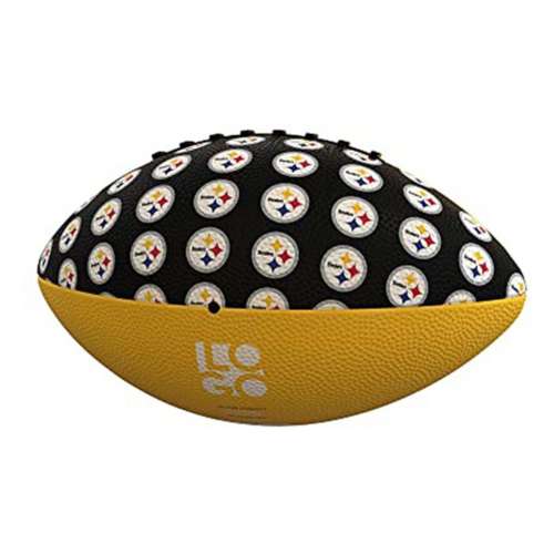 Pittsburgh Steelers Repeating Mini-Size Rubber Football