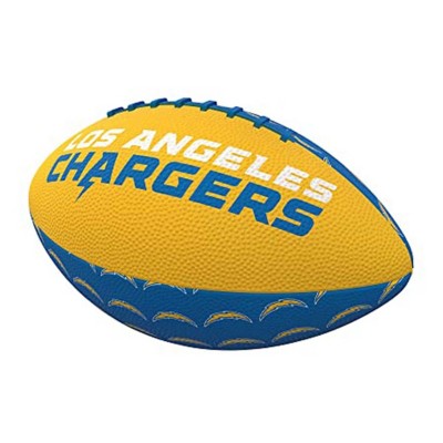 Logo Brands Los Angeles Chargers Mini Rubber Football