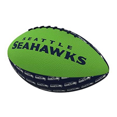 Logo Brands Seattle Seahawks Mini Rubber Football