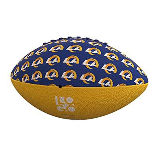 Logo Brands Los Angeles Rams Mini Rubber Football