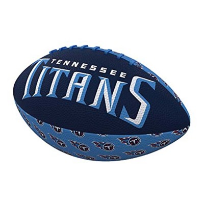 Logo Brands Tennessee Titans Mini Rubber Football