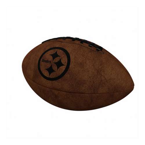 Pittsburgh Steelers Vintage Football, Brown, Leather, Rally House