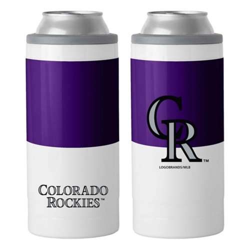 Logo Brands Colorado Rockies 12oz. Slim Can Coolie