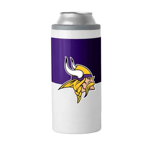 Logo Brands Minnesota Vikings 12oz. Slim Can Coolie
