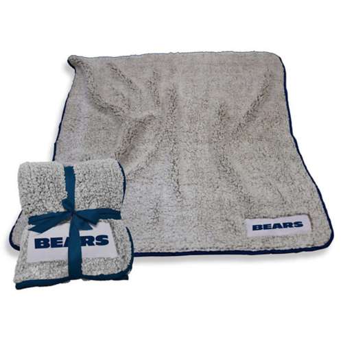 Logo Brands Chicago Bears Frosty Fleece Blanket