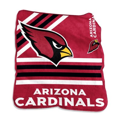 Logo Brands Arizona Cardinals Raschel Blanket