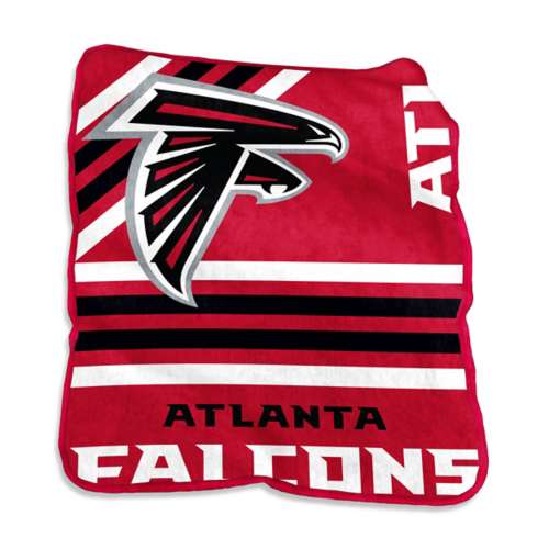 Logo Brands Atlanta Falcons Raschel Throw Blanket