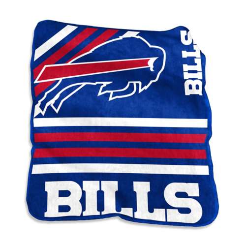Logo Brands Buffalo Bills Raschel Throw Blanket