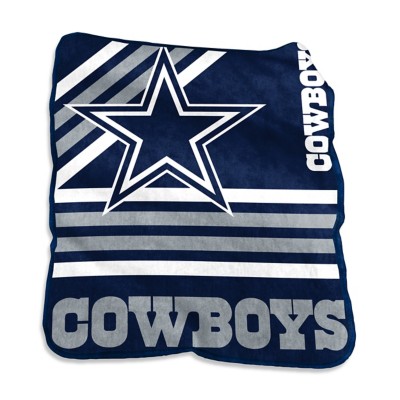 Logo Brands Dallas Cowboys Raschel Throw