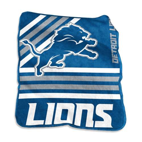 Logo Brands Detroit Lions Raschel Throw