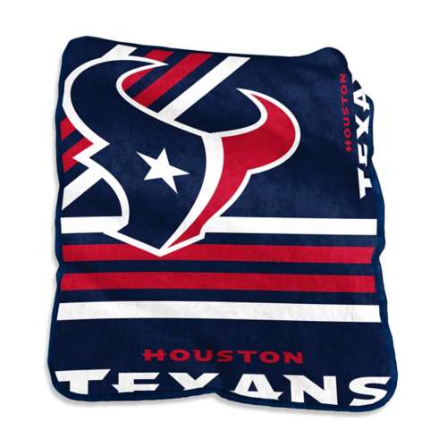 Logo Brands Houston Texans Raschel Blanket