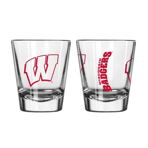 Logo Brands Wisconsin Badgers Gameday Shot Glass